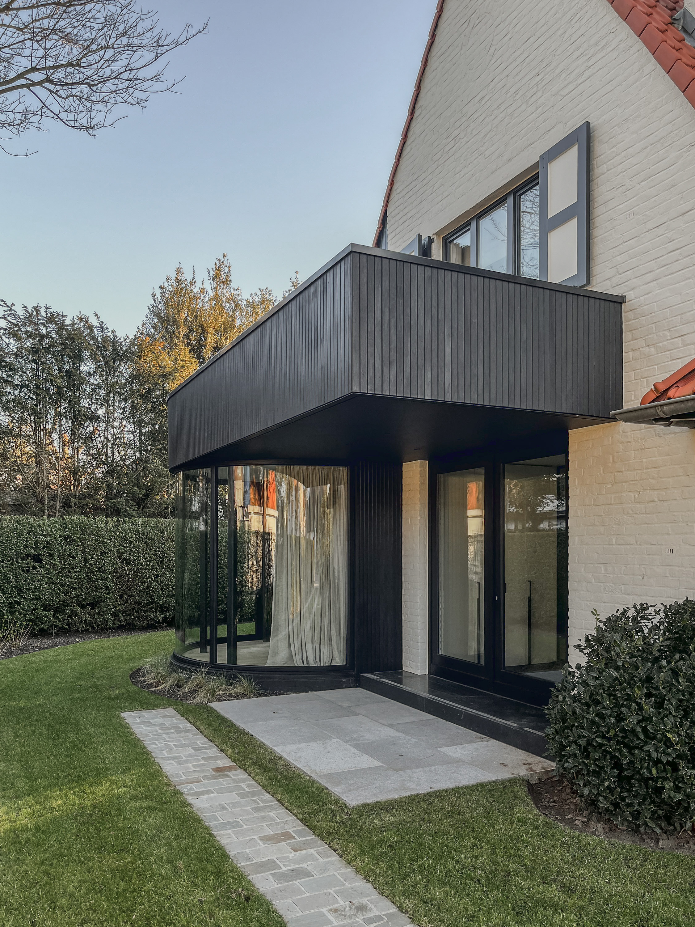 Nieuwe uitbreiding van de erfgoedvilla aan de Zoutelaan